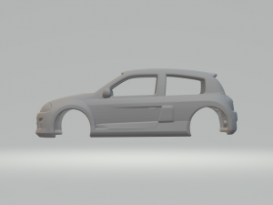 Renault clio v6 Model Cetak 3D