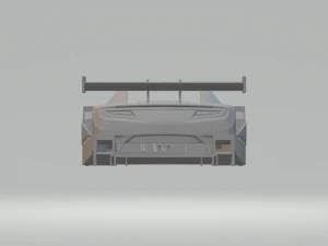 Honda nsx supergt 3D Print Model