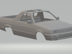 Subaru brat 3D Print Model