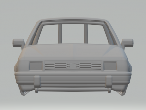 Subaru brat 3D-printmodel