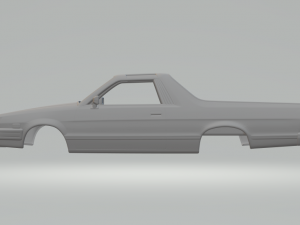 Subaru brat 3D-printmodel