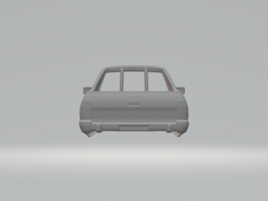 Subaru brat 3D-printmodel