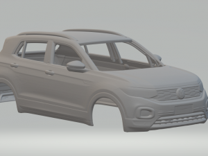 Volkswagen T-Cross 3D Baskı Modeli