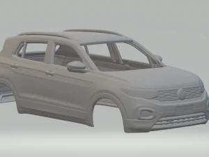 वोक्सवैगन टी-क्रॉस 3D प्रिंट मॉडल