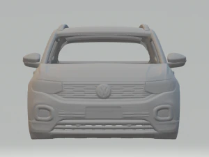 Volkswagen T-Cross 3D Print Model