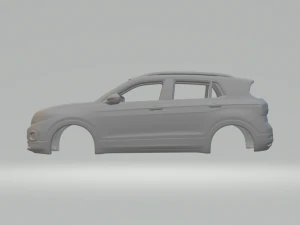 Volkswagen T-Cross 3D Print Model