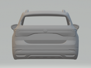 Volkswagen T-Cross 3D 프린트 모델
