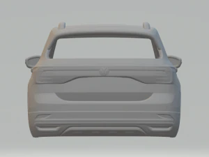Volkswagen T-Cross 3D Print Model