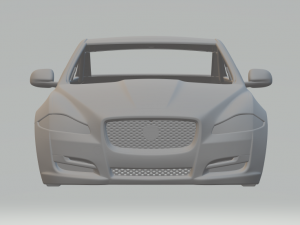 Jaguar xj Model Cetak 3D