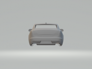 Jaguar xj Model Cetak 3D