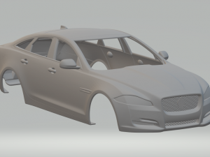 Jaguar xj 3D Print Model