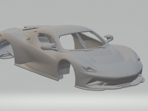Pininfarina battista 3D Print Model