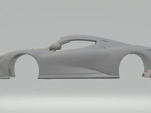 Pininfarina battista Modèles 3D en vedette