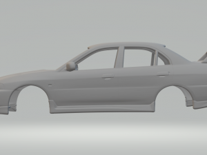 Mitisubishi lancer evo 4 3D Print Model