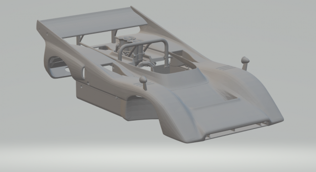 McLaren M8D Chevrolet 3D 프린트 모델 .c4d .max .obj .3ds .fbx .stl .blend 