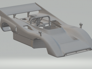 McLaren M8D Chevrolet 3D Print Model
