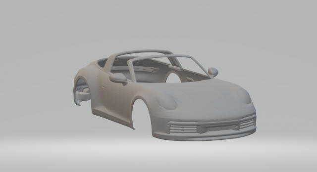 Porsche 911 heritage targa Modelo de Impressão 3D .c4d .max .obj .3ds .fbx .stl .blend 