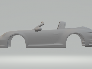 Porsche 911 heritage targa Modelo de Impressão 3D