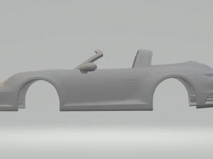Porsche 911 heritage targa 3D Print Model