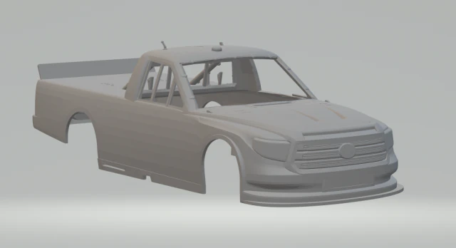 Toyota thundra nascar 3D Print Model .c4d .max .obj .3ds .fbx .stl .blend 