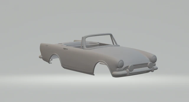 SUNBEAM TIGER 3D Print Model .c4d .max .obj .3ds .fbx .stl .blend 