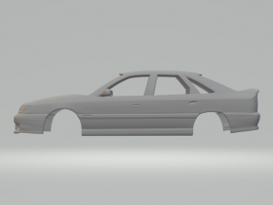 Renault safrane 3D-printmodel