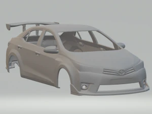 Coche de carreras toyota corolla Modelo de impresión 3D