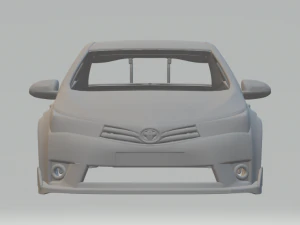 Toyota corolla race car 3D Print Model