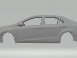 Toyota corolla race car 3D Print Model