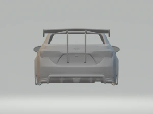 Toyota corolla race car 3D Print Model