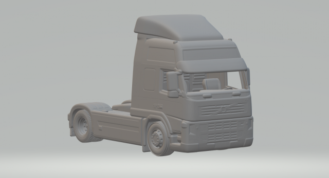 VOLVO FM Modello di stampa 3D .c4d .max .obj .3ds .fbx .stl .blend