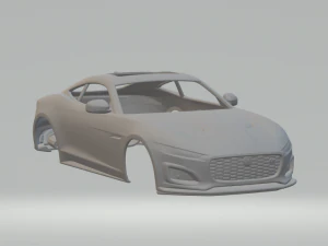 捷豹f-type r 3D 打印模型