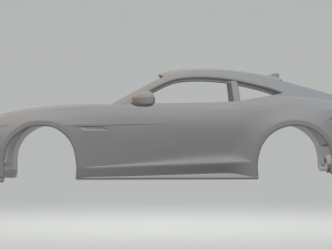 Jaguar f-type r 3Dプリントモデル