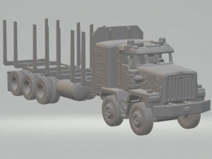 Kenworth c500 3D Принт Модель