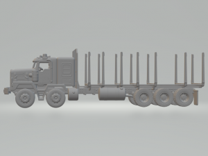 Kenworth c500 3D Print Model