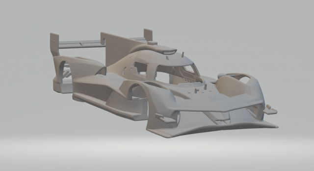 Acura arx-06 3D प्रिंट मॉडल .c4d .max .obj .3ds .fbx .stl .blend 