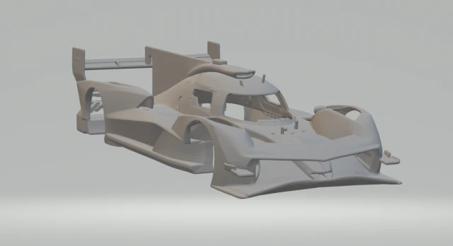Acura arx-06 3D Print Model .c4d .max .obj .3ds .fbx .stl .blend 