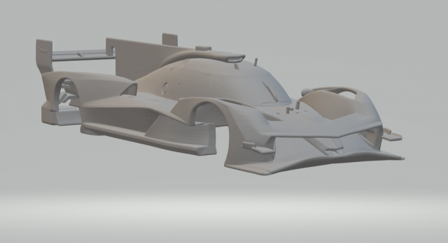 Acura arx-06 closed 3D 打印模型 .c4d .max .obj .3ds .fbx .stl .blend