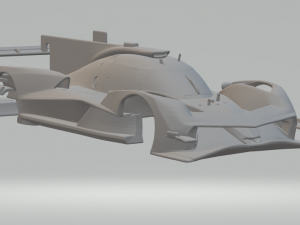 Acura arx-06 closed 3D प्रिंट मॉडल