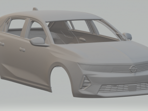 Opel Astra L Modello di stampa 3D