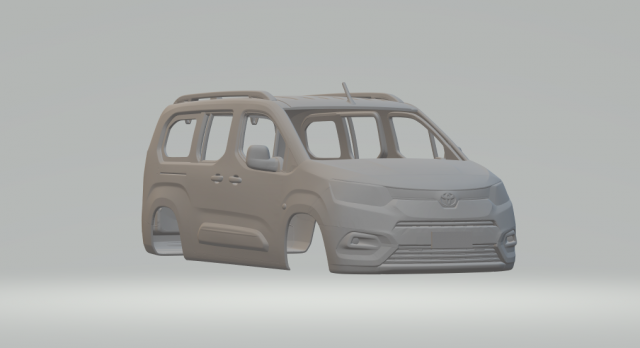 Toyota pro ace Model do druku 3D .c4d .max .obj .3ds .fbx .stl .blend