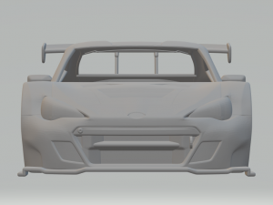 Subaru brz race car 3D Print Model