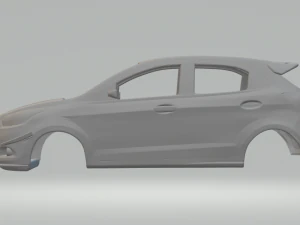 Ka race car 3D Print Model