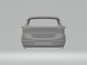 Ka race car 3D 프린트 모델