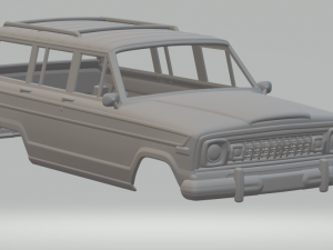 JEEP WAGONEER 1978 3D Print Model