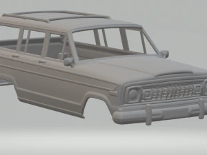 JEEP WAGONEER 1978р 3D Принт Модель