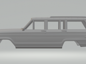 JEEP WAGONEER 1978 3D Print Model