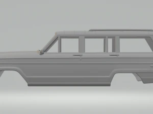 JEEP WAGONIER 1978 Modèles 3D en vedette