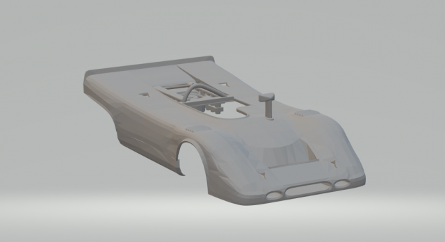 Porsche 917 1971 can am 3D Print Model .c4d .max .obj .3ds .fbx .stl .blend