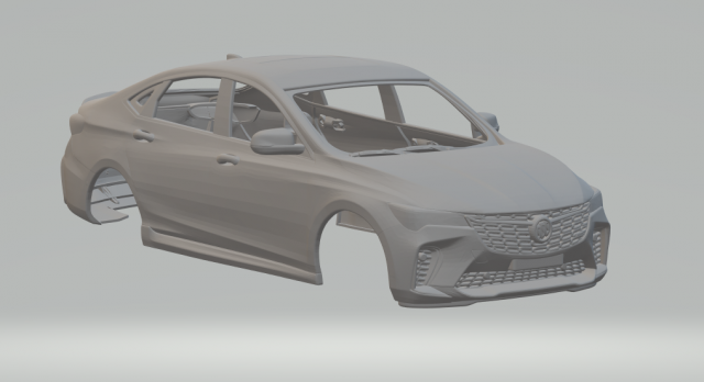 Buick verano gs 3D Принт Модель .c4d .max .obj .3ds .fbx .stl .blend 